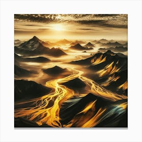 Iceland Landscape Canvas Print