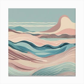 'Waves' Canvas Print