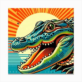 Alligator Canvas Print