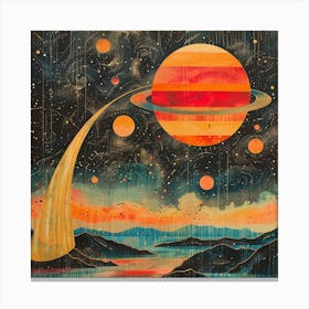 Saturn Canvas Print