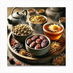 Sovereign Flame Taoist Herbal Teas Canvas Print