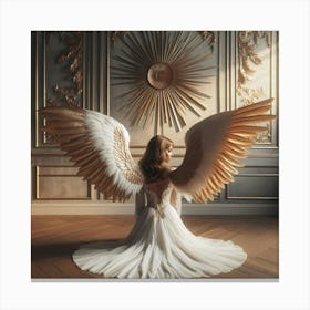 Angel Wings 40 Canvas Print