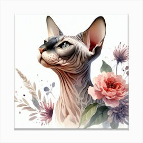 Sphinx-cat 6 Canvas Print