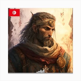 Find Out What A Tunisian Looks Like With Ia (10) Canvas Print