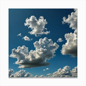 Clouds In The Sky Canvas Print