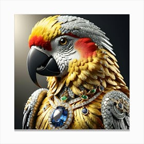 Jewelled Parrot 5 Canvas Print