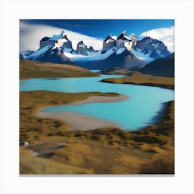 TORRES NATL PARK, CHILE Canvas Print