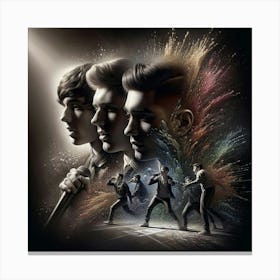 Boy Band Canvas Print