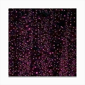 Glitter Light Lights Pastel Pattern Style Texture Canvas Print