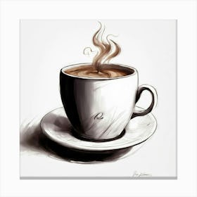 Coffee Cup 3 Canvas Print