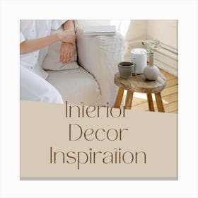 Interior Decor Inspiration Canvas Print