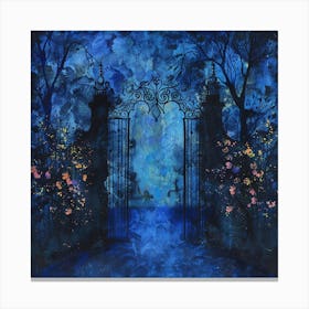 Gate To The Garden Canvas Print