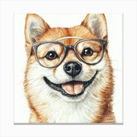 Shiba Inu 11 Canvas Print