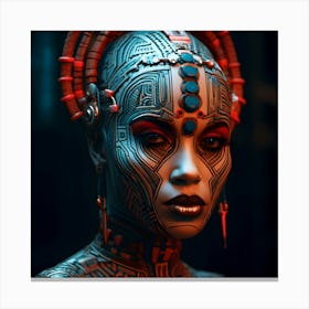 Afro-Futurism Canvas Print