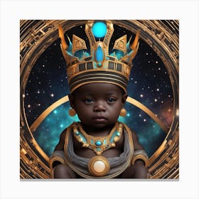 Divine Melanin Prince 111 Canvas Print