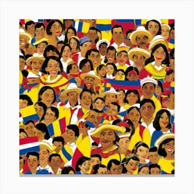 Ecuador People Canvas Print