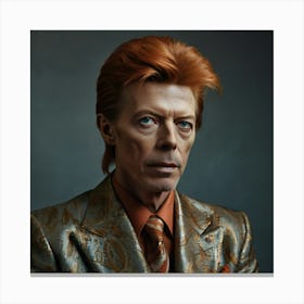 Portrait Perfect Bowie Art 0 Canvas Print