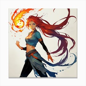 Avatar The Last Airbender 1 Canvas Print