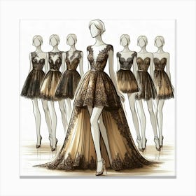 Mannequins Canvas Print