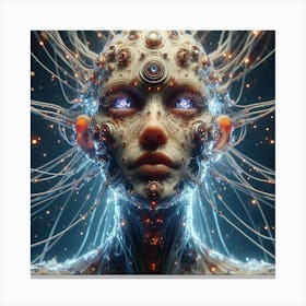 Cyborg 5 Canvas Print