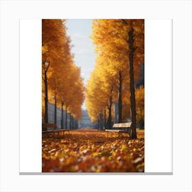 Autumn Trees 1 Canvas Print