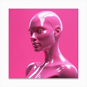 Pink Mannequin Canvas Print