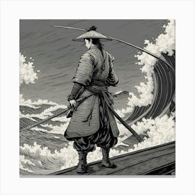 Samurai Art 3 Canvas Print