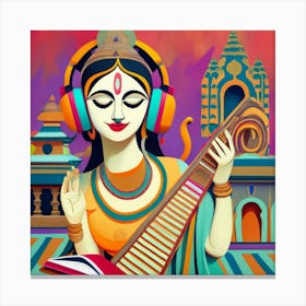Hindu 2 Canvas Print
