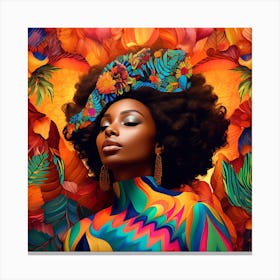 Afrofuturism 72 Canvas Print