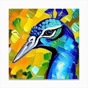 Peacock Canvas Print