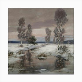 Winter Landscape Canvas Print