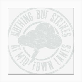 Nothing But Strikes Canvas Print