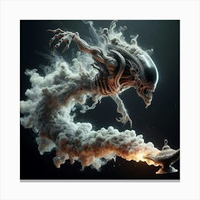 Alien Art 1 Canvas Print