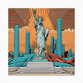 Liberty3 Canvas Print