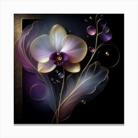 Orchid Flower 1 Canvas Print