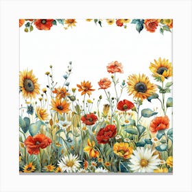 Wildflowers Canvas Print