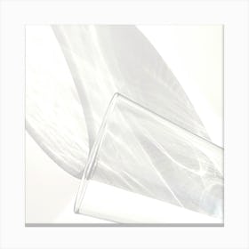 Clear Glass Canvas Print