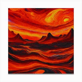 Apocalypse Art Canvas Print