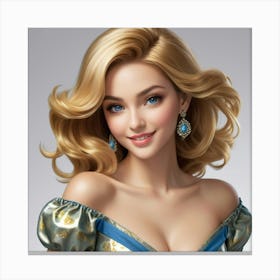 Cinderella 31 Canvas Print