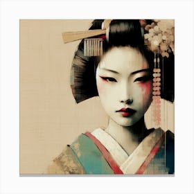 Benzaiten Canvas Print