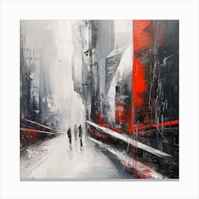 Abstract Cityscape 11 Canvas Print