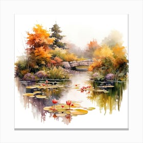 Lily Pond Canvas Print