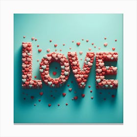 Love Stock Royalty-Free Footage Canvas Print