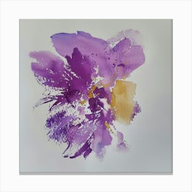 Purple Flower Canvas Print