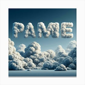 Pame Stock Videos & Royalty-Free Footage Canvas Print