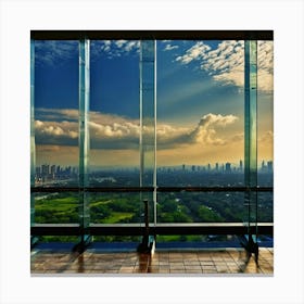 Philippines Cityscape Canvas Print