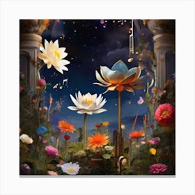 Lotus Flower Canvas Print