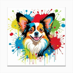 Graffiti Papillon 3 Canvas Print