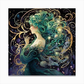 Mermaid 13 Canvas Print