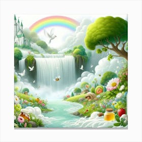 Fairytale Landscape 1 Canvas Print